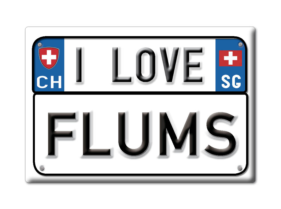 Flums, St.Gallen - Kühlschrankmagnet Schweizer Souvenir Geschenk Ich Liebe - Bild 9 von 10