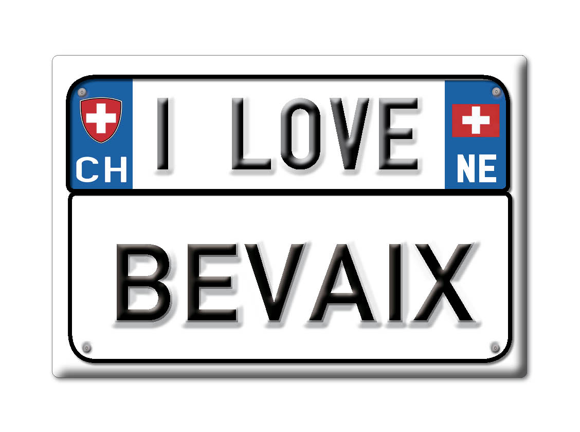Bevaix, Neuenburg - Kühlschrankmagnet Schweizer Souvenir Geschenk Ich Liebe - Bild 9 von 10