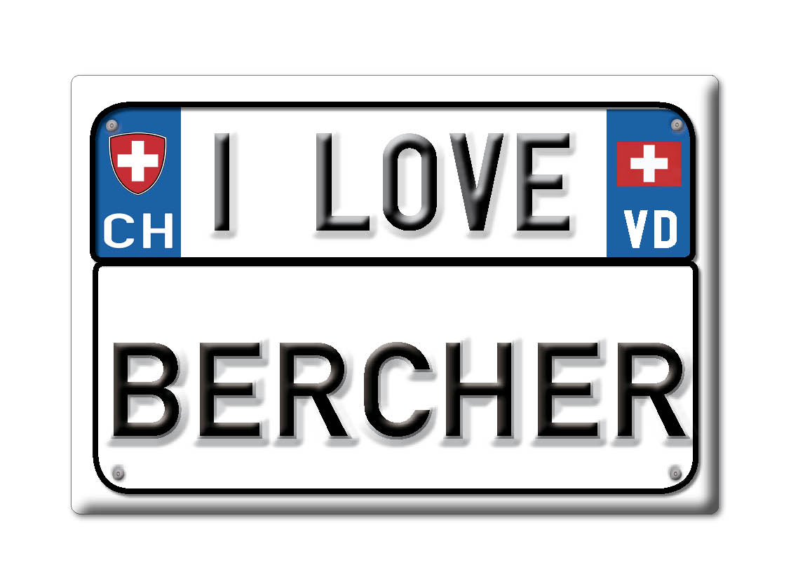 Bercher, Vaud - Imán de nevera recuerdo suizo regalo me encanta - Imagen 9 de 10