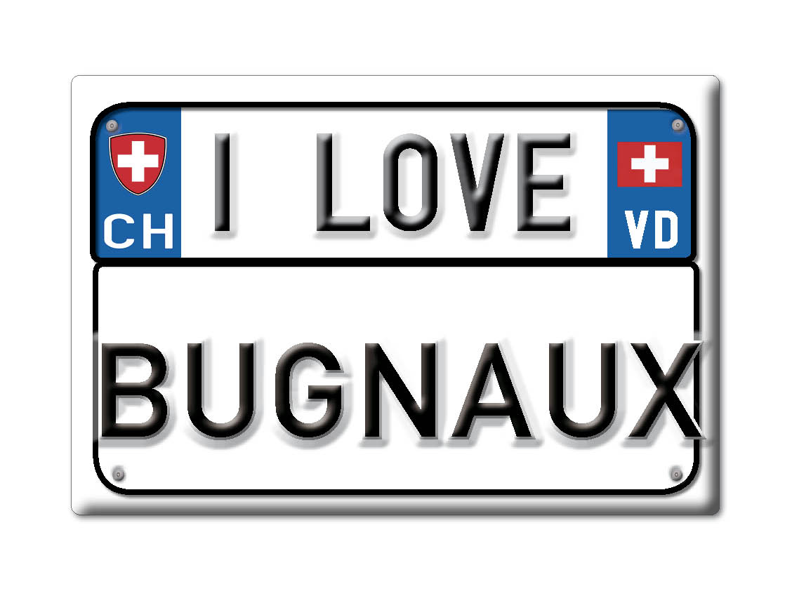 Bugnaux, Waadt - Kühlschrankmagnet Schweizer Souvenir Geschenk Ich Liebe - Bild 9 von 10