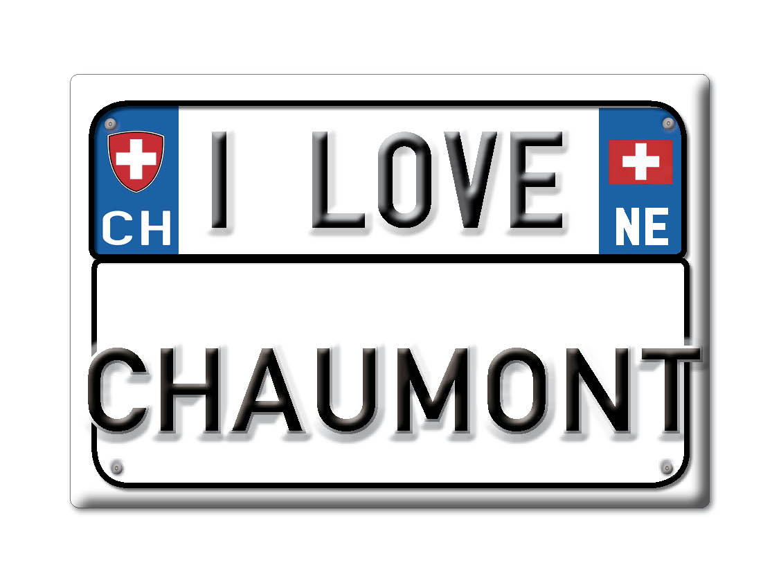 Chaumont, Neuenburg - Kühlschrankmagnet Schweizer Souvenir Geschenk Ich Liebe - Bild 9 von 10