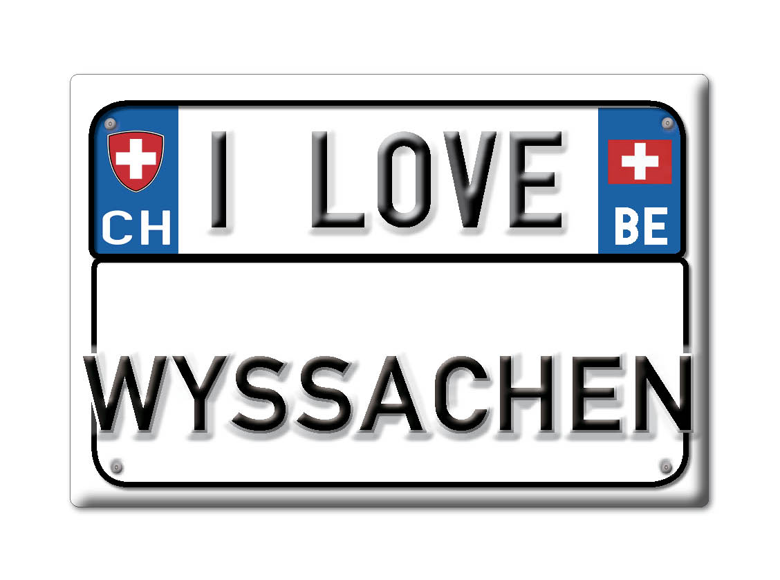 Wyssachen, Bern - Kühlschrankmagnet Schweizer Souvenir Geschenk Ich Liebe - Bild 9 von 10
