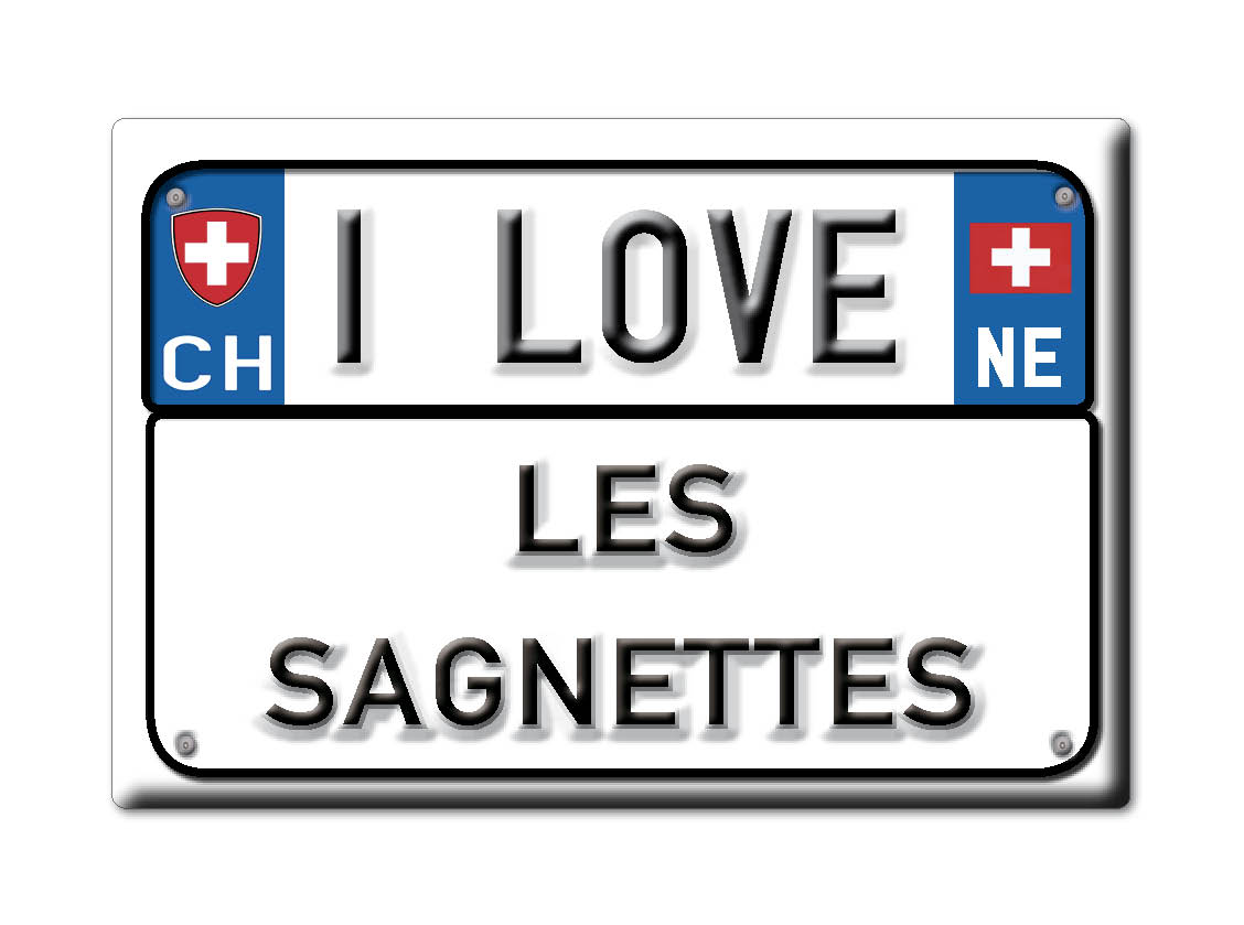 Les Sagnettes, Neuenburg - Kühlschrankmagnet Schweizer Souvenir Geschenk - Bild 9 von 10