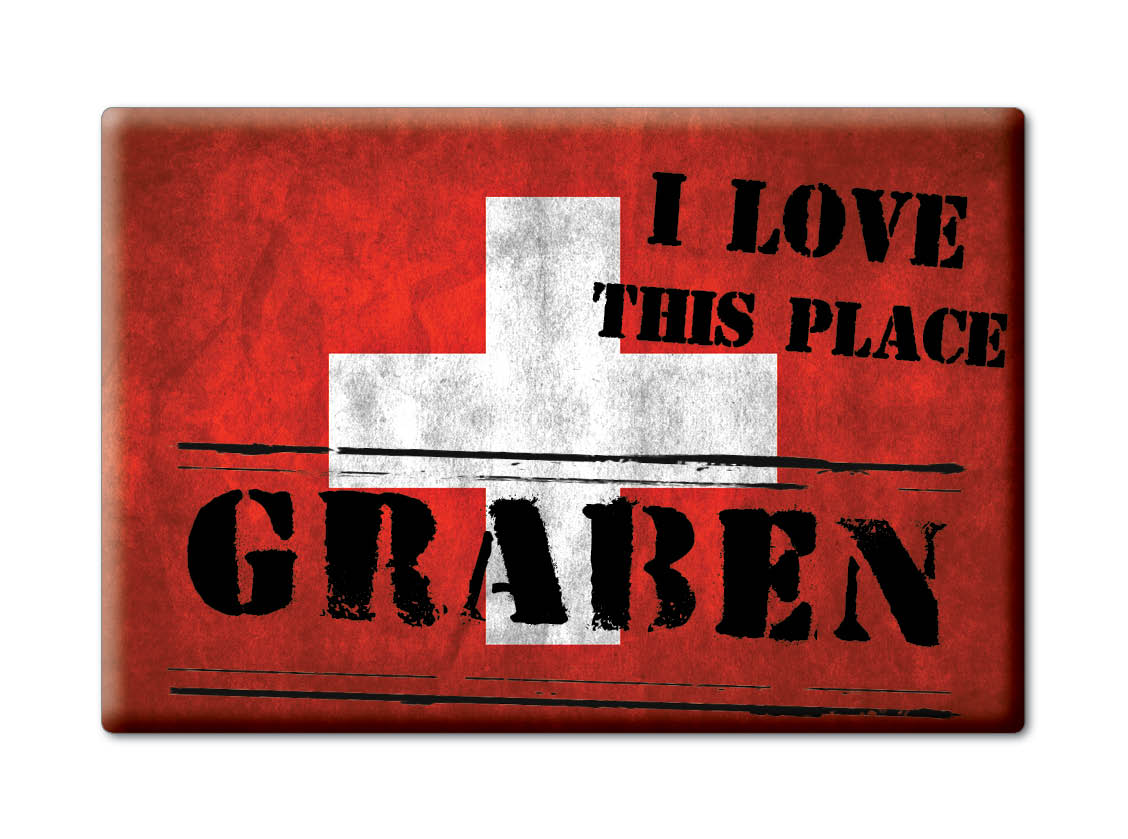 Graben, Bern - Kühlschrankmagnet Schweizer Souvenir Geschenk Ich Liebe - Bild 10 von 10