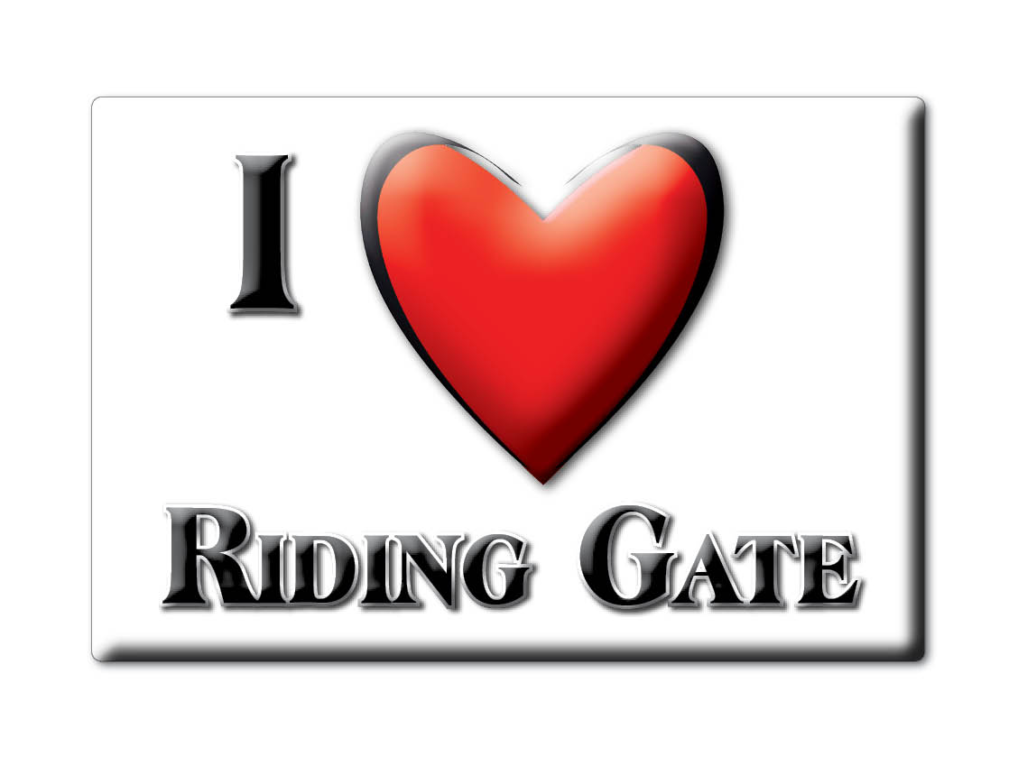 Riding Gate, Somerset, England - Kühlschrankmagnet I Love Souvenir UK Geschenkidee - Bild 5 von 14