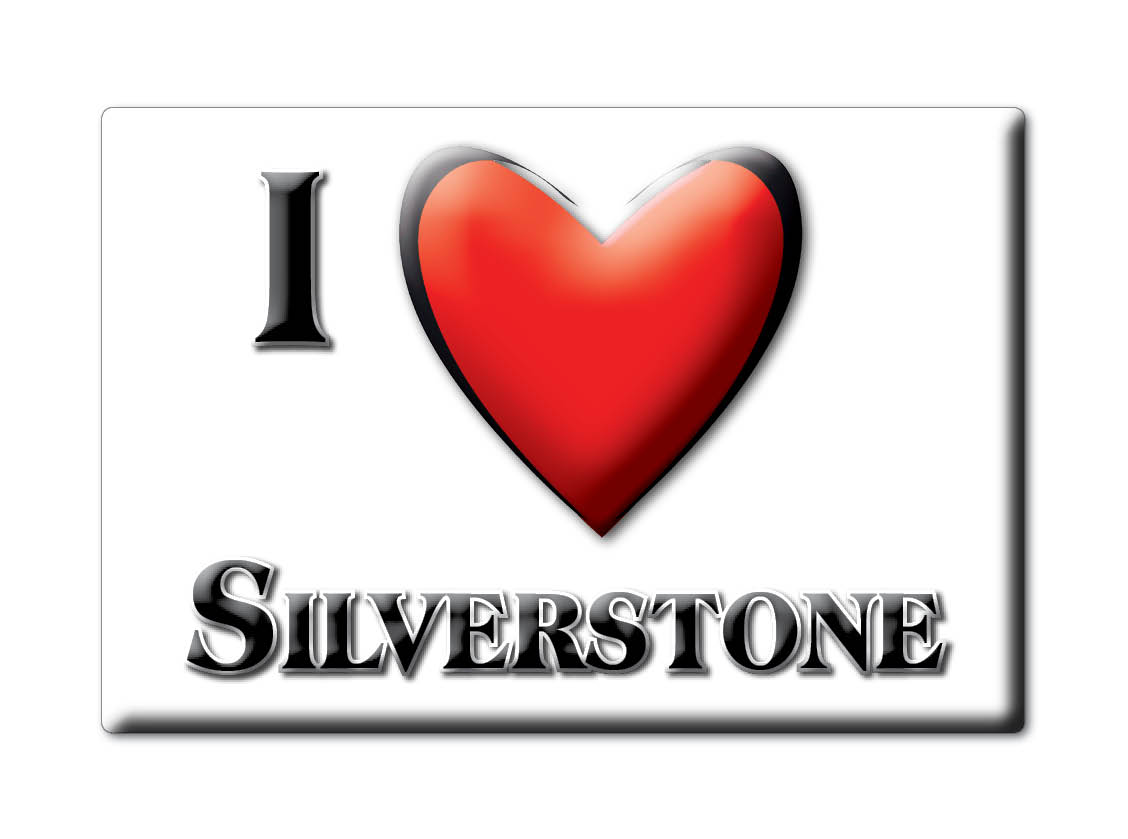 Silverstone, Northamptonshire, England - Fridge Magnet I Love Souvenir Uk - Bild 5 von 14