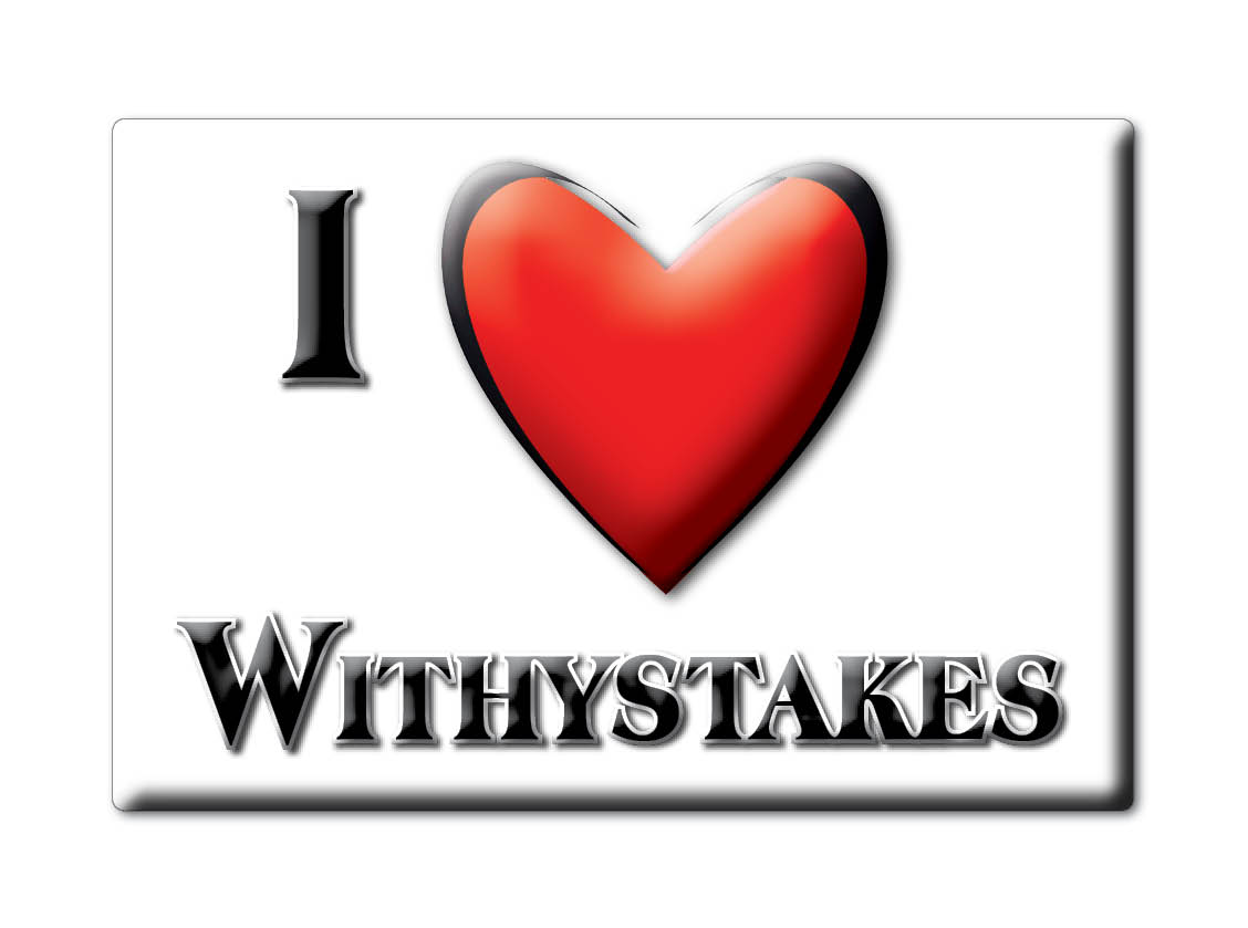 Withystakes, Staffordshire, Anglia - Magnes na lodówkę I Love Pamiątka Prezent w Wielkiej Brytanii - Zdjęcie 5 z 14