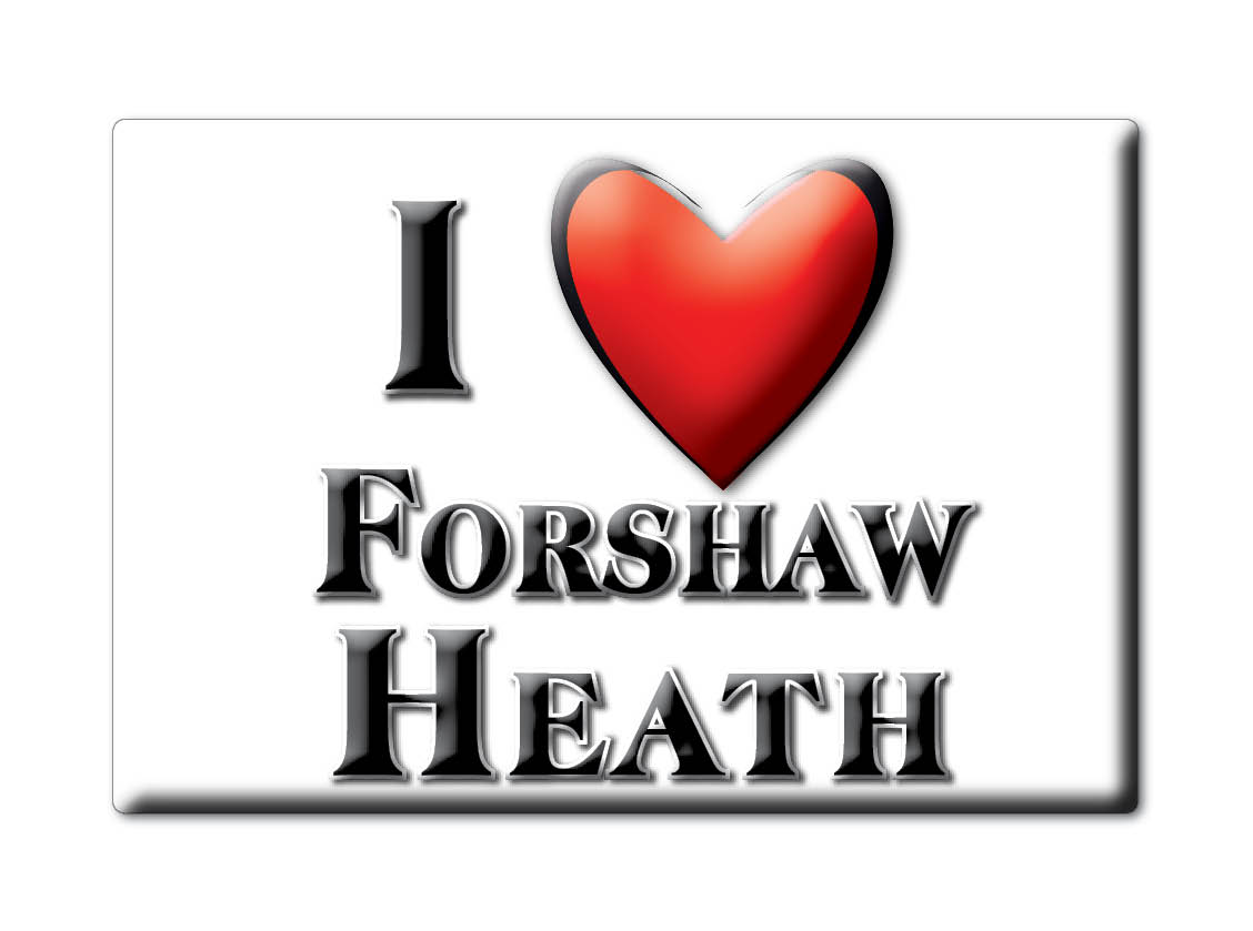 Forshaw Heath, Warwickshire, England - Fridge Magnet I Love Souvenir Uk Gift - Picture 5 of 14