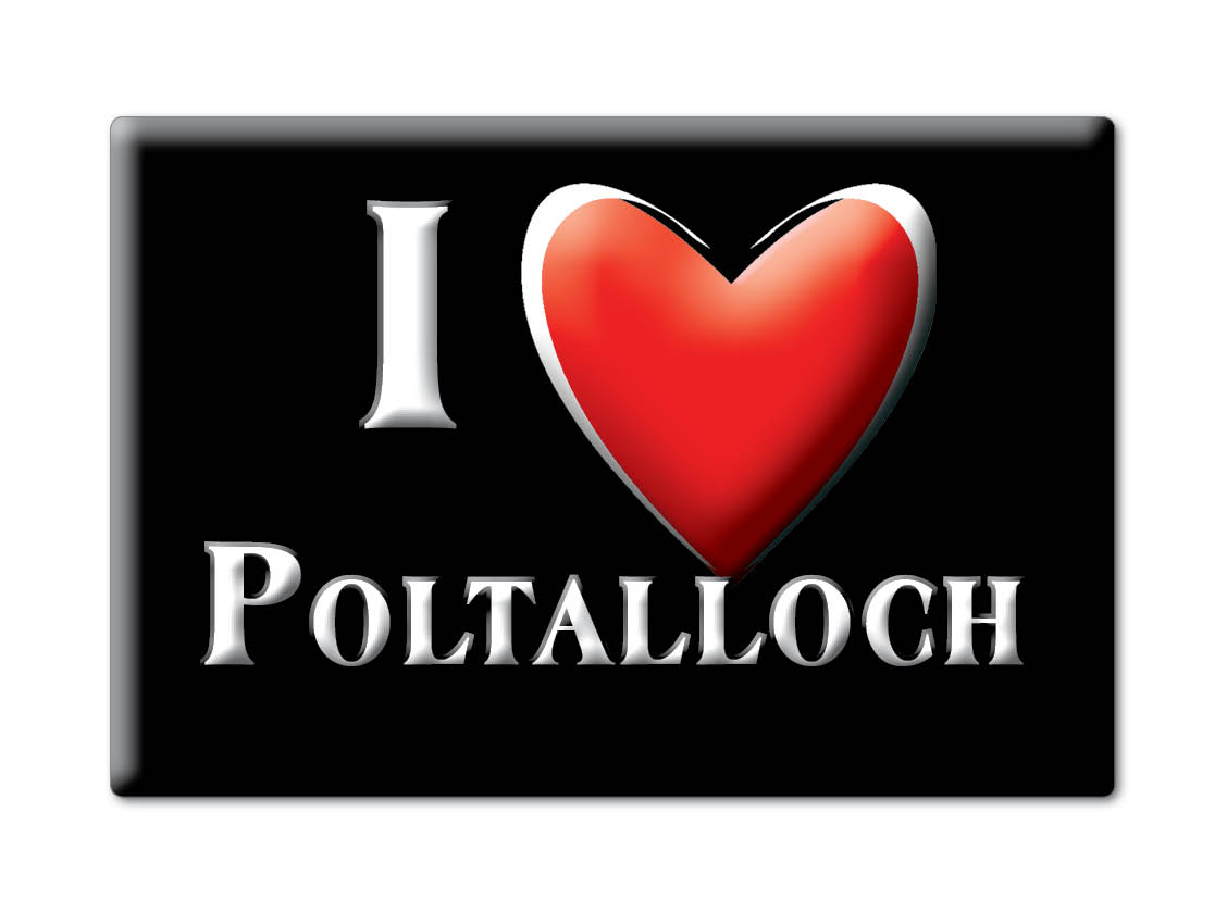 Poltalloch, Argyll And Bute, Scotland - Fridge Magnet I Love Souvenir Uk - Picture 13 of 14