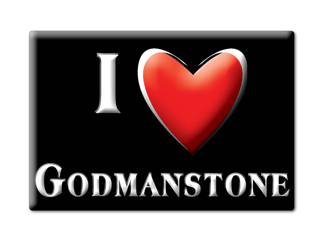 Godmanstone, Dorset, Inglaterra - Imán de nevera I Love Souvenir Reino Unido Idea de regalo - Imagen 13 de 14