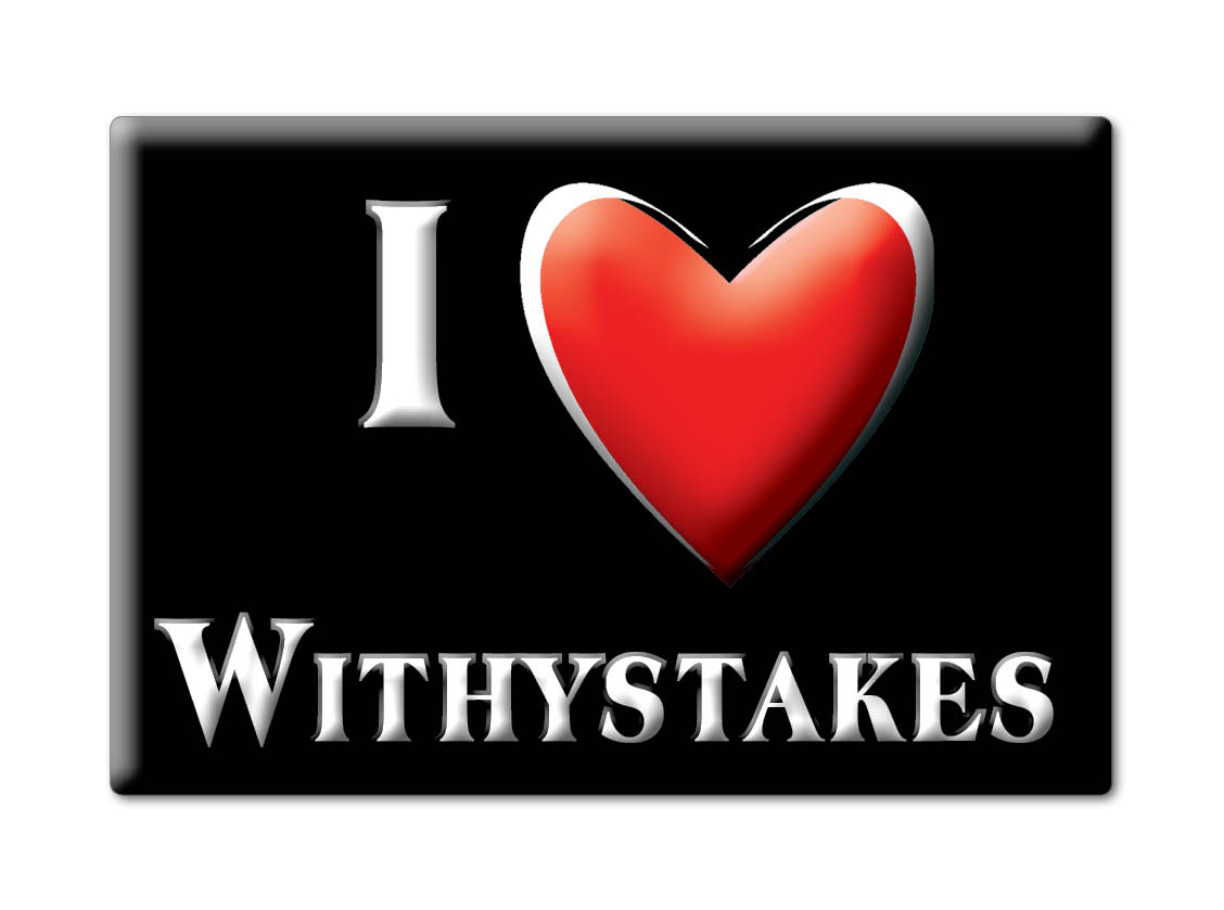 Withystakes, Staffordshire, Anglia - Magnes na lodówkę I Love Pamiątka Prezent w Wielkiej Brytanii - Zdjęcie 13 z 14