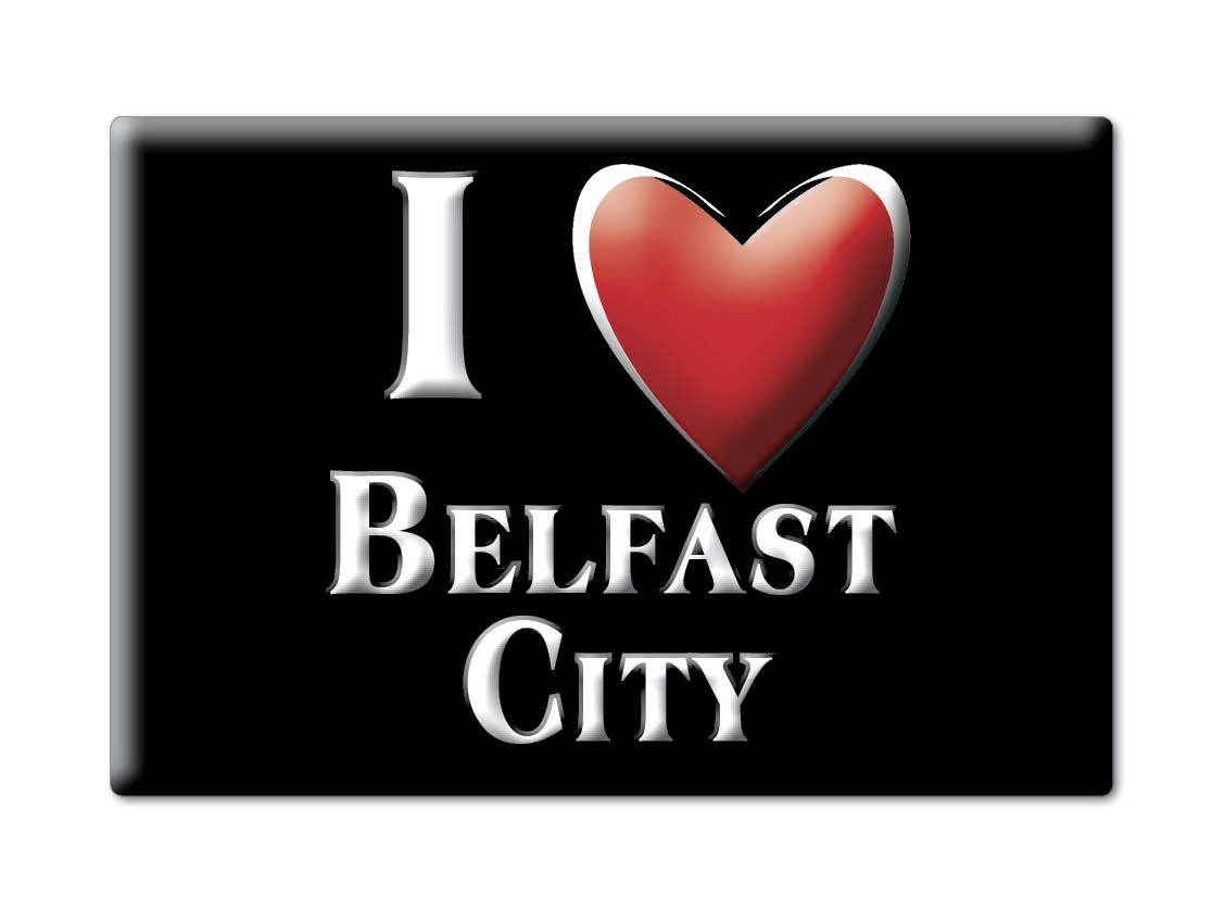 Belfast City, County Antrim, Northern Ireland - Fridge Magnet - Picture 13 of 14