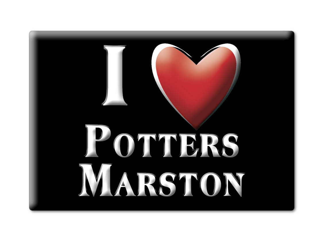 Potters Marston, Leicestershire, Anglia - Magnes na lodówkę I Love Pamiątka Wielka Brytania - Zdjęcie 12 z 13
