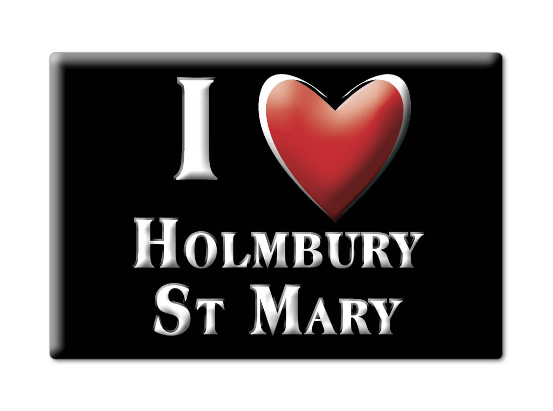 Holmbury St Mary, Surrey, Inglaterra - Imán de nevera I Love Souvenir Reino Unido Idea de regalo - Imagen 12 de 13