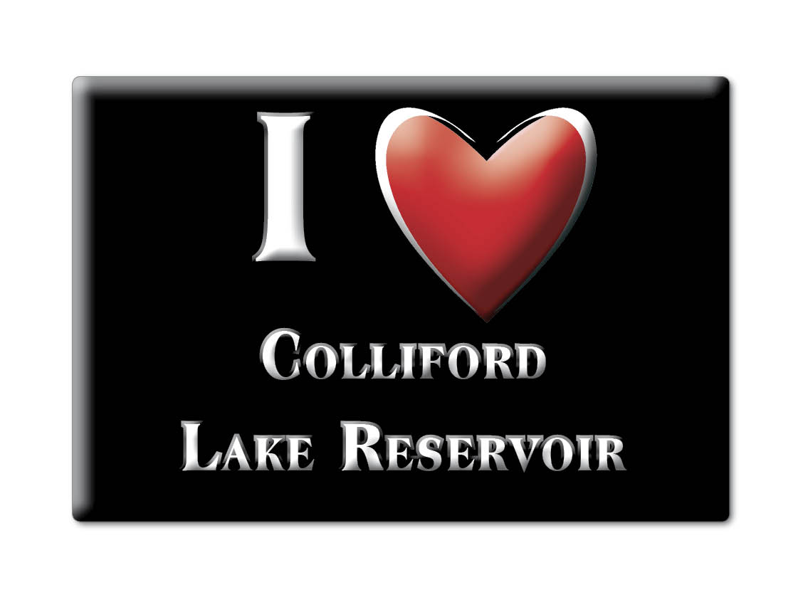Colliford Lake Reservoir, Cornwall, England - Fridge Magnet I Love Uk - Picture 12 of 13