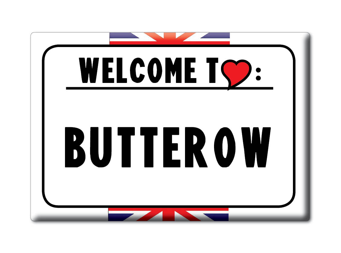 Butterow, Gloucestershire, England - Kühlschrankmagnet I Love Souvenir UK Geschenk - Bild 14 von 14
