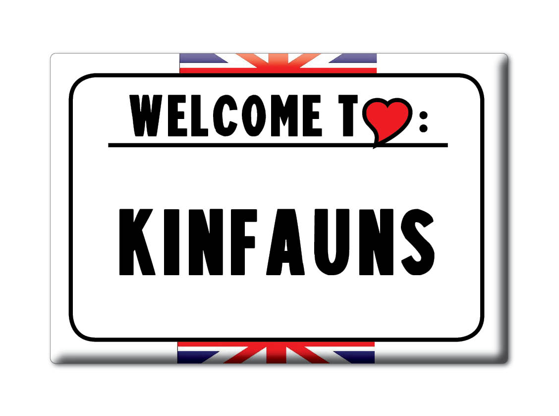 Kinfauns, Perth And Kinross, Scotland - Fridge Magnet I Love Souvenir Uk - Picture 14 of 14