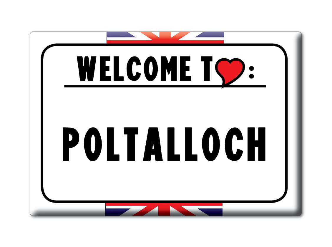Poltalloch, Argyll And Bute, Scotland - Fridge Magnet I Love Souvenir Uk - Picture 14 of 14