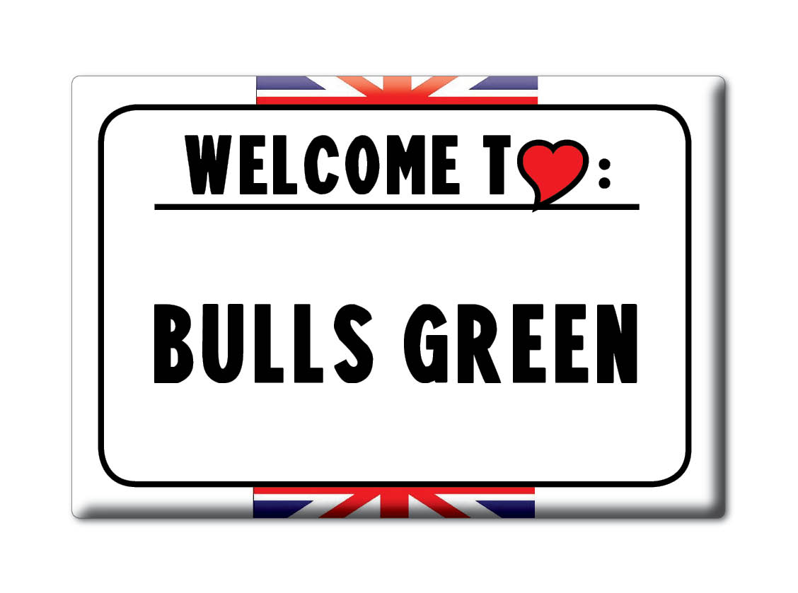 Bulls Green, Somerset, Inglaterra - Imán de nevera I Love Souvenir Reino Unido Idea de regalo - Imagen 14 de 14