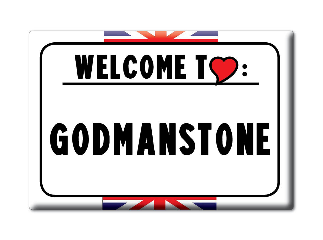 Godmanstone, Dorset, Inglaterra - Imán de nevera I Love Souvenir Reino Unido Idea de regalo - Imagen 14 de 14