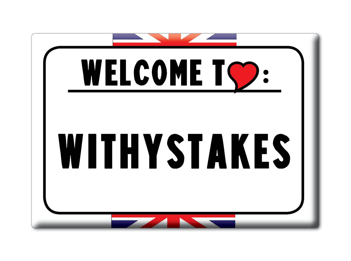 Withystakes, Staffordshire, Anglia - Magnes na lodówkę I Love Pamiątka Prezent w Wielkiej Brytanii - Zdjęcie 14 z 14