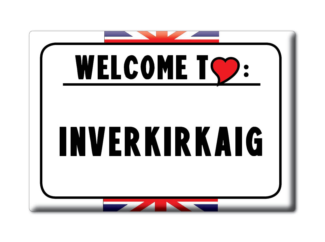 Inverkirkaig, Highland, Scotland - Magnes na lodówkę I Love Pamiątka Wielka Brytania Pomysł na prezent - Zdjęcie 14 z 14