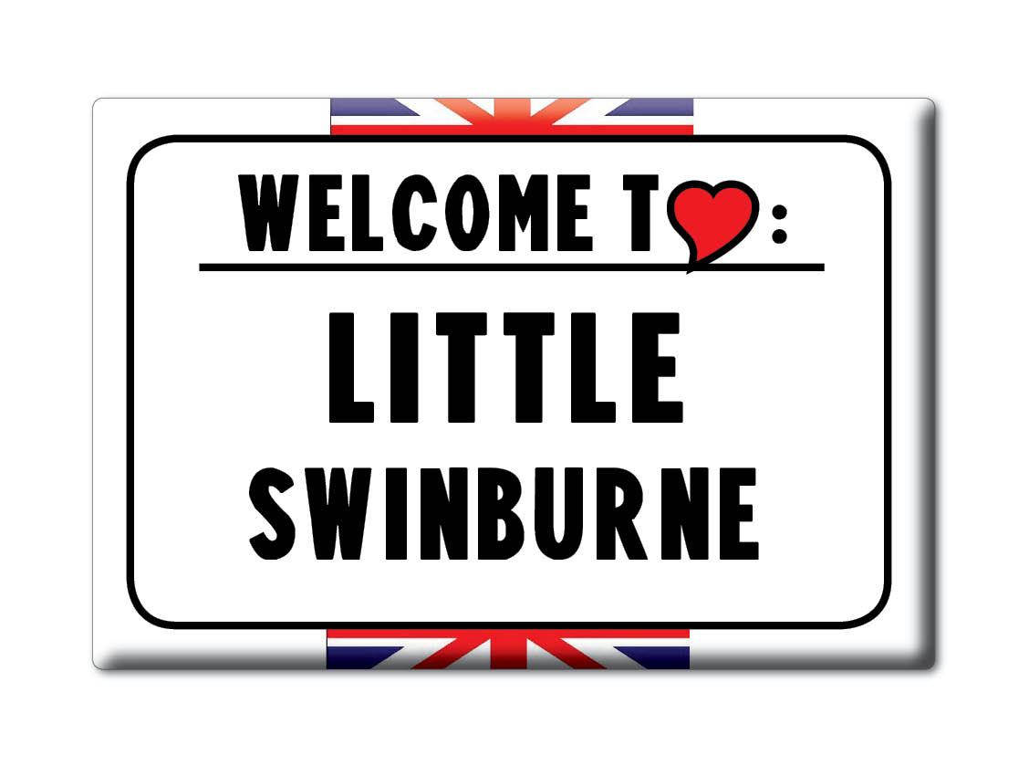 Little Swinburne, Northumberland, Inglaterra - Imán de nevera I Love Souvenir Reino Unido - Imagen 13 de 13