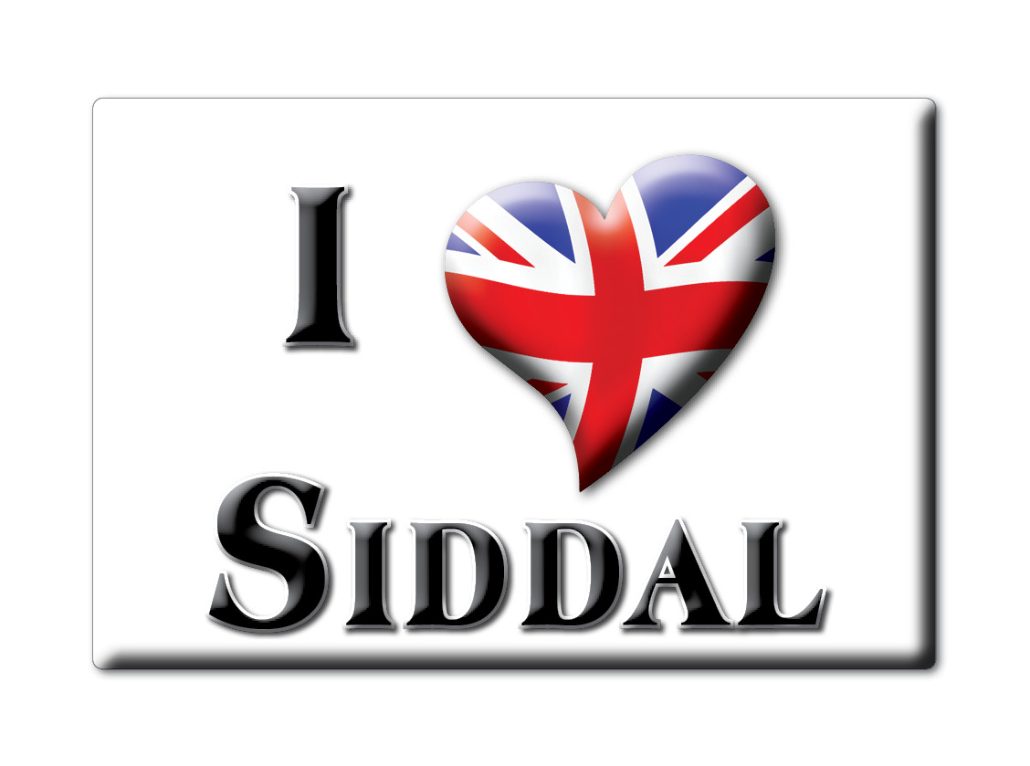 Siddal, Durham, Anglia - Magnes na lodówkę I Love Pamiątka Wielka Brytania Pomysł na prezent - Zdjęcie 6 z 14