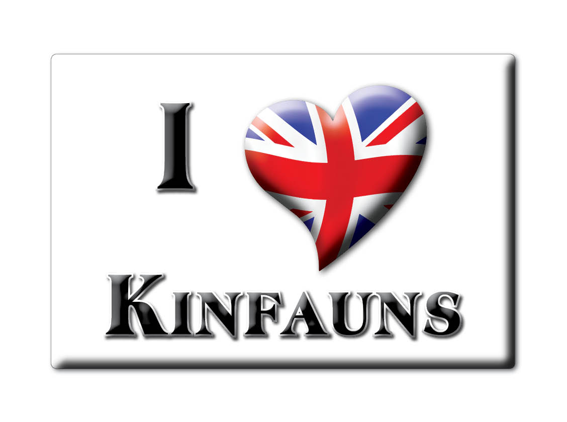 Kinfauns, Perth And Kinross, Scotland - Fridge Magnet I Love Souvenir Uk - Picture 6 of 14