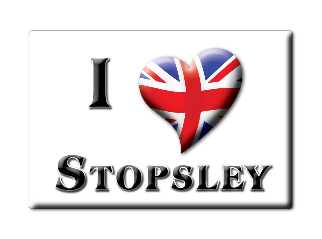 Stopsley, Bedfordshire, England - Fridge Magnet I Love Souvenir Uk Gift Idea - Picture 6 of 14