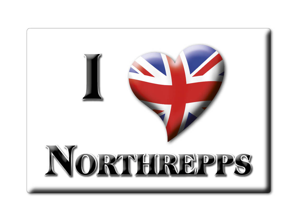 Northrepps, Norfolk, England - Fridge Magnet I Love Souvenir Uk Gift Idea - Picture 6 of 14