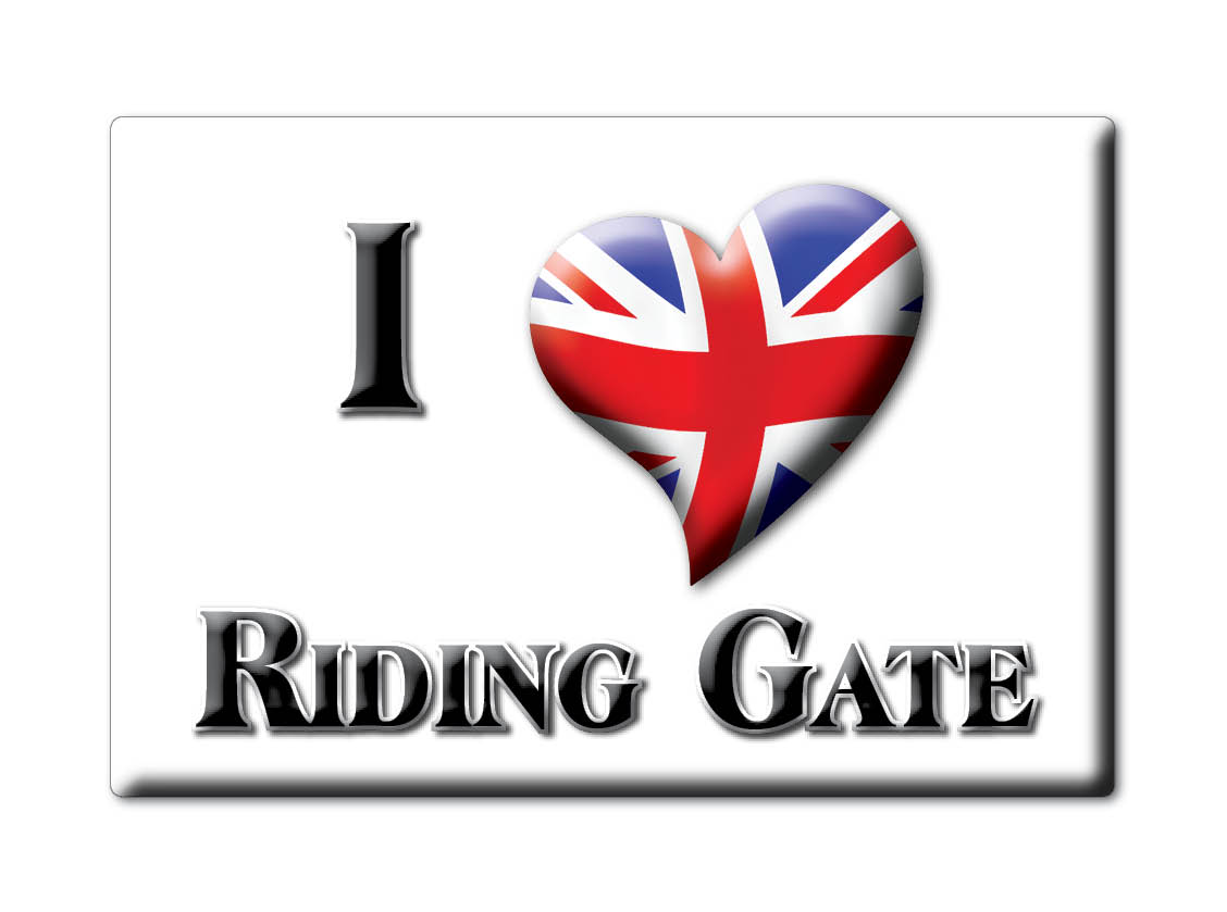 Riding Gate, Somerset, England - Kühlschrankmagnet I Love Souvenir UK Geschenkidee - Bild 6 von 14
