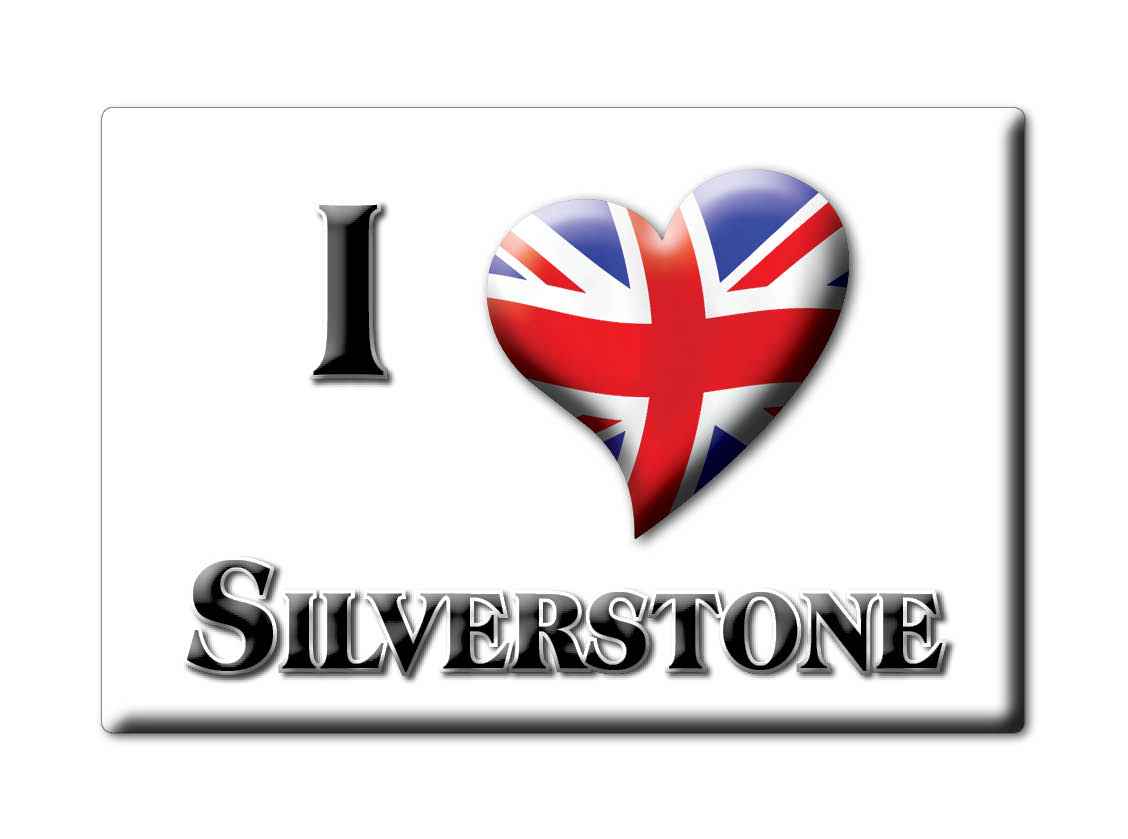 Silverstone, Northamptonshire, England - Fridge Magnet I Love Souvenir Uk - Bild 6 von 14