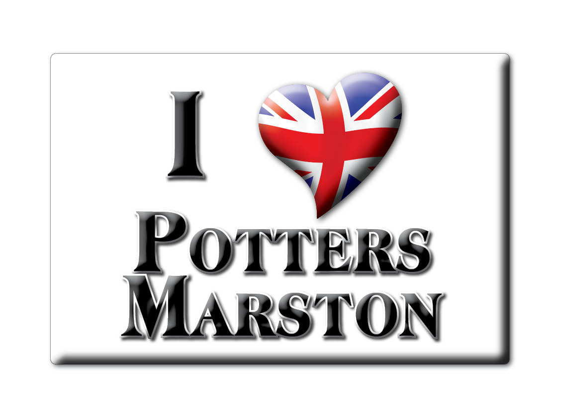 Potters Marston, Leicestershire, Anglia - Magnes na lodówkę I Love Pamiątka Wielka Brytania - Zdjęcie 5 z 13