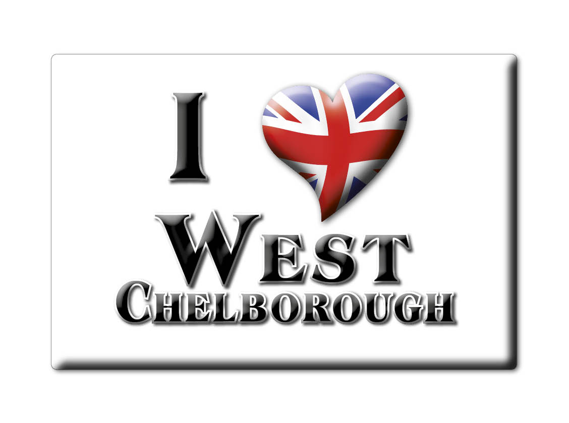West Chelborough, Dorset, England - Fridge Magnet I Love Souvenir Uk Gift Idea - Picture 5 of 13