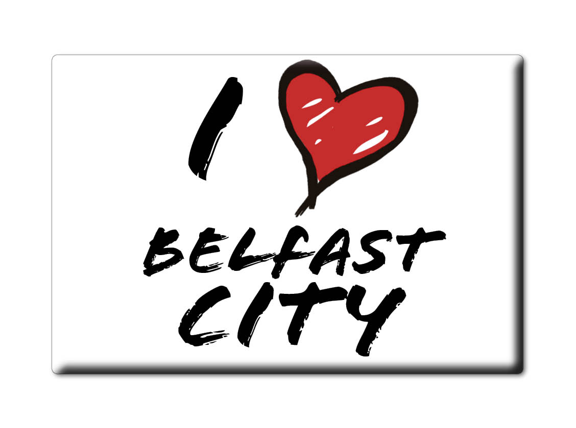 Belfast City, County Antrim, Northern Ireland - Fridge Magnet - Picture 7 of 14