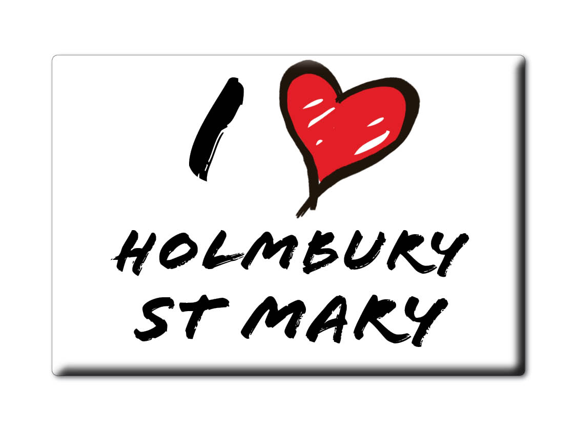 Holmbury St Mary, Surrey, Inglaterra - Imán de nevera I Love Souvenir Reino Unido Idea de regalo - Imagen 6 de 13