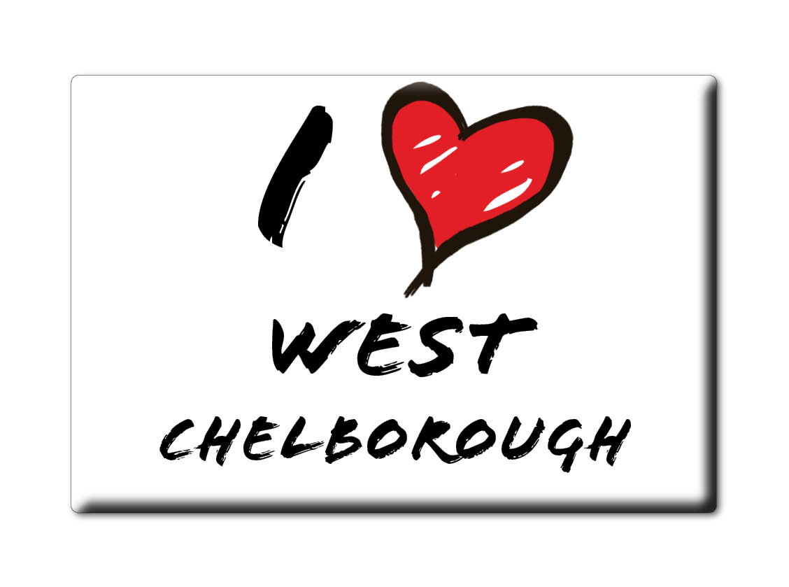 West Chelborough, Dorset, England - Fridge Magnet I Love Souvenir Uk Gift Idea - Picture 6 of 13