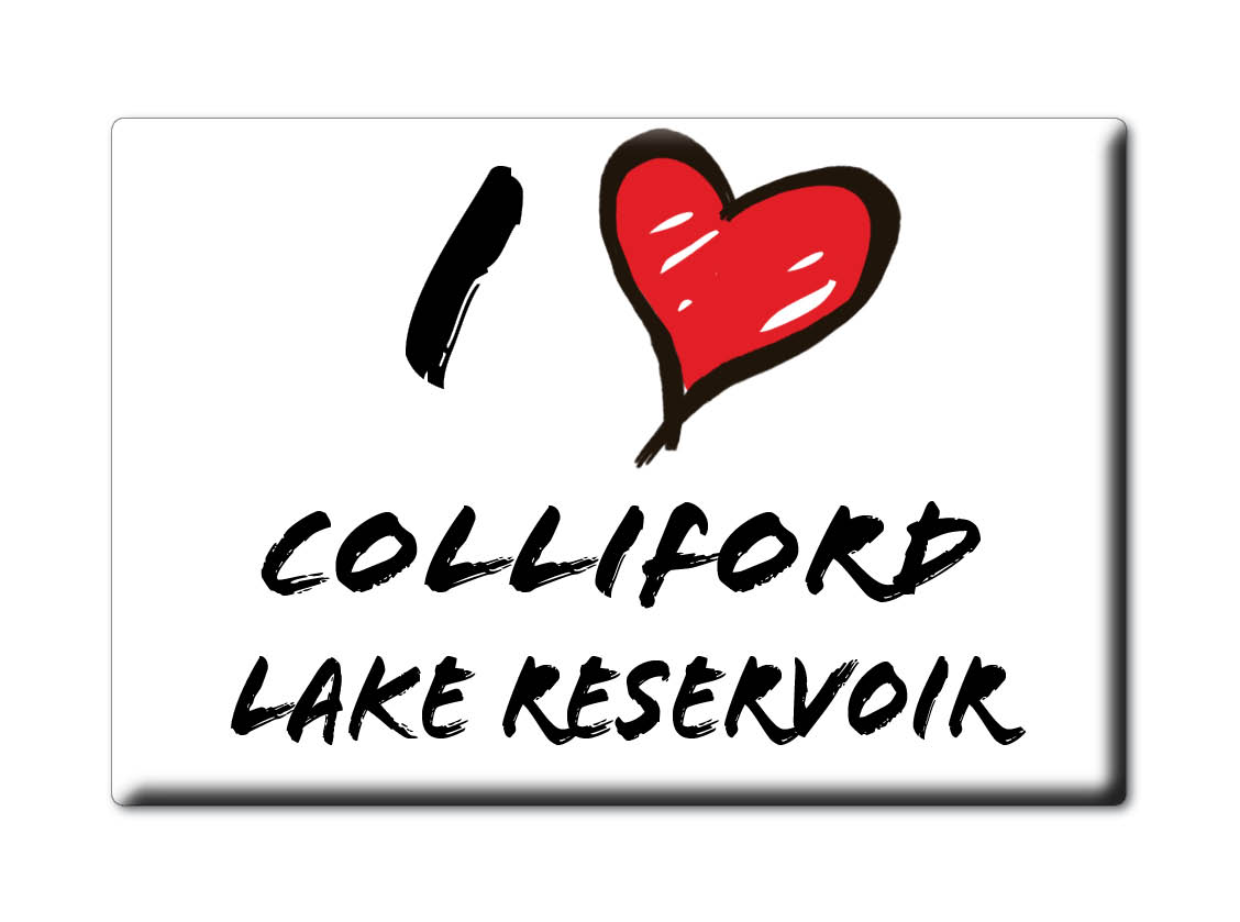 Colliford Lake Reservoir, Cornwall, England - Fridge Magnet I Love Uk - Picture 6 of 13