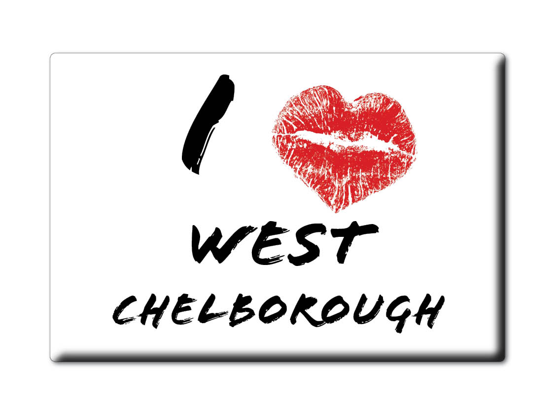 West Chelborough, Dorset, England - Fridge Magnet I Love Souvenir Uk Gift Idea - Picture 10 of 13