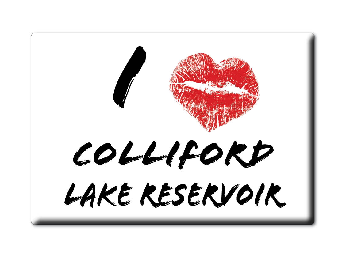 Colliford Lake Reservoir, Cornwall, England - Fridge Magnet I Love Uk - Picture 10 of 13