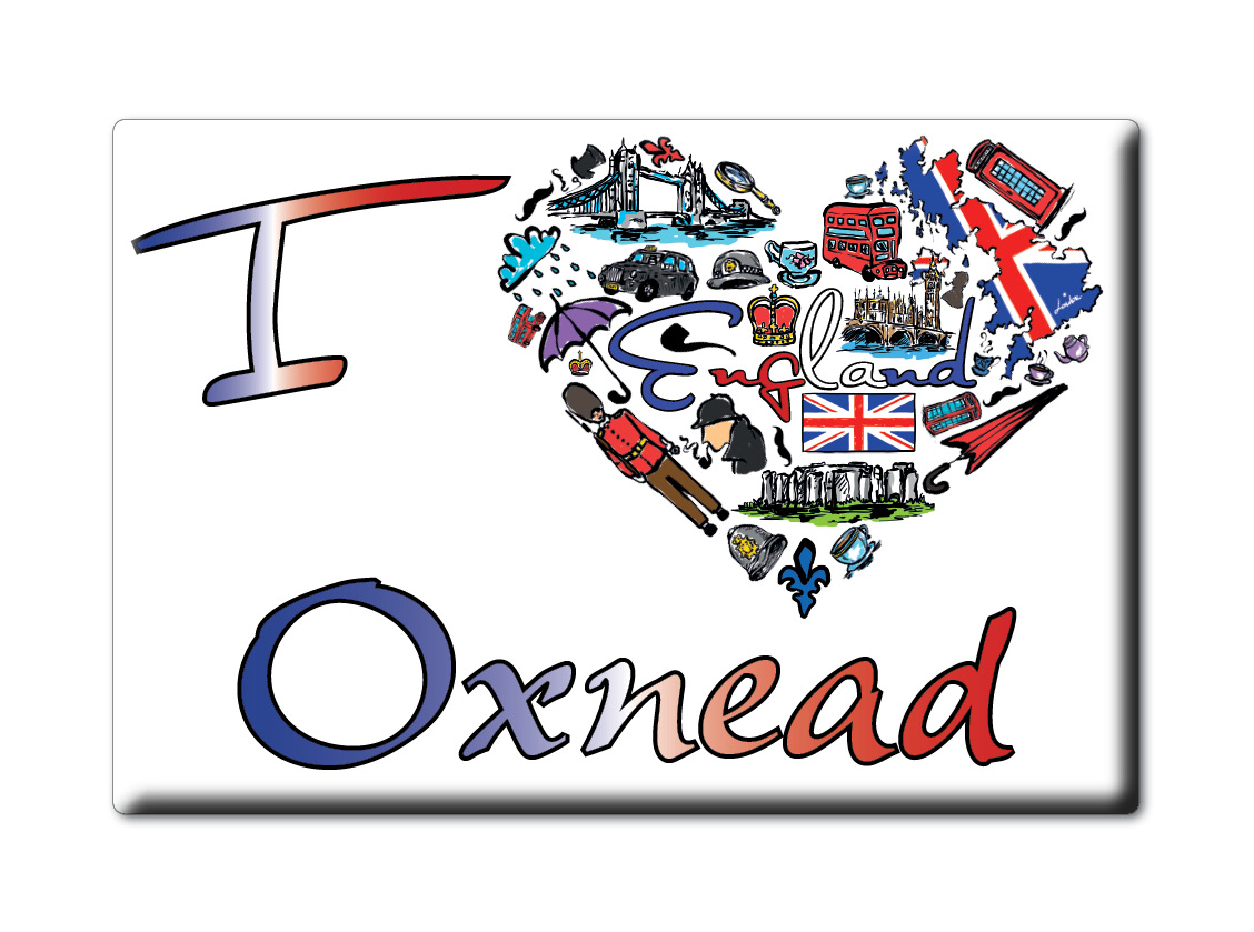 Oxnead, Norfolk, England - Fridge Magnet I Love Souvenir Uk Gift Idea - Picture 7 of 13