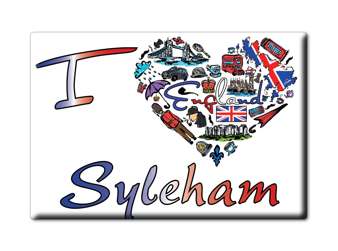 Syleham, Suffolk, Anglia - Magnes na lodówkę I Love Pamiątka Wielka Brytania Pomysł na prezent - Zdjęcie 8 z 14