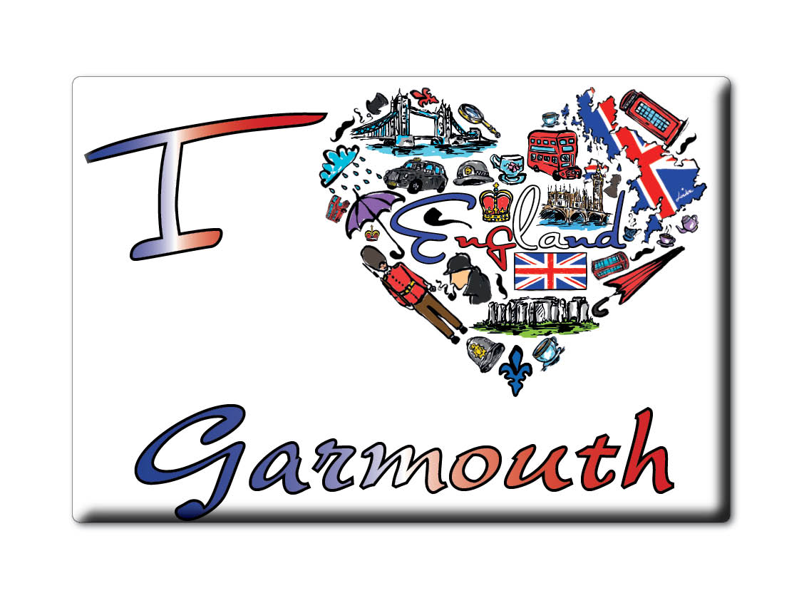 Garmouth, Moray, Escocia - Imán de nevera I Love Souvenir Reino Unido Idea de regalo - Imagen 8 de 14