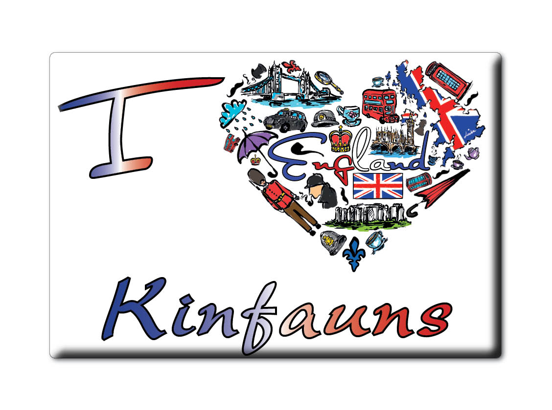 Kinfauns, Perth And Kinross, Scotland - Fridge Magnet I Love Souvenir Uk - Picture 8 of 14