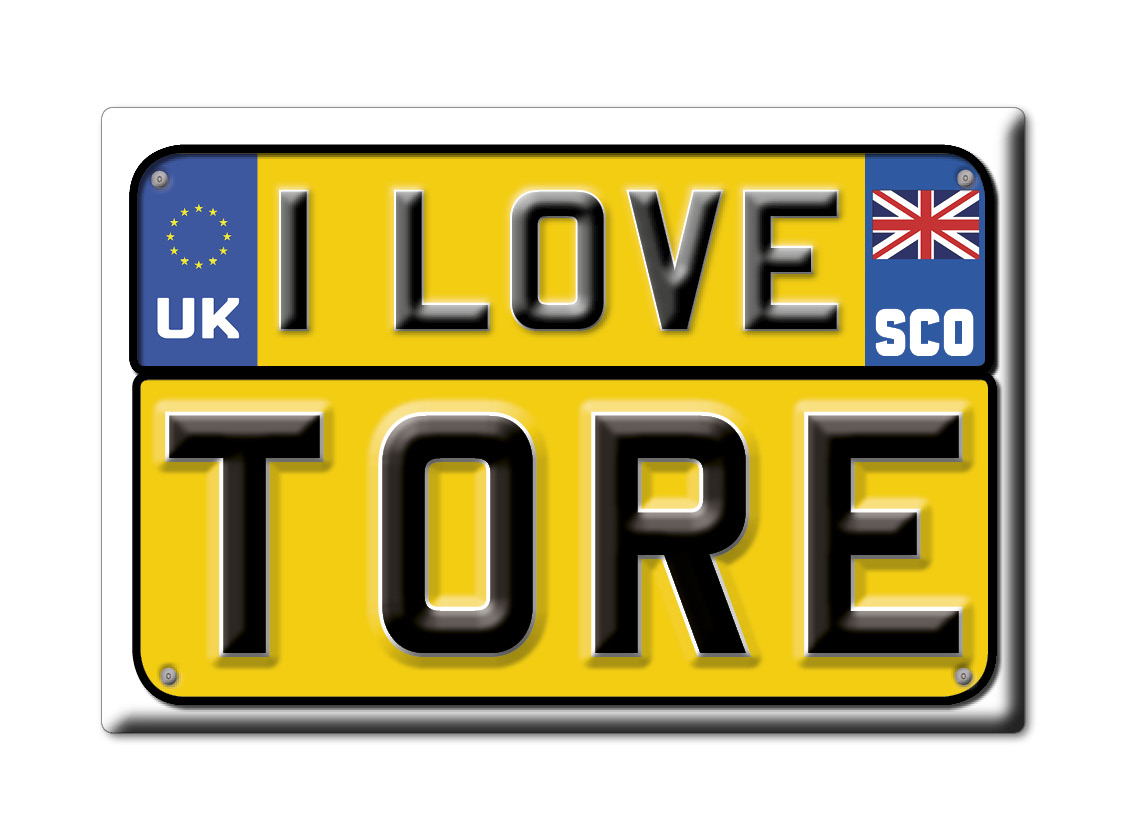 Tore, Highland, Scotland - Fridge Magnet I Love Souvenir Uk Gift Idea - Foto 9 di 14