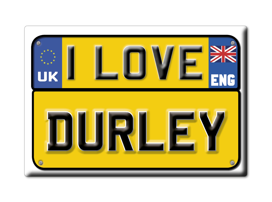 Durley, Hampshire, Anglia - Magnes na lodówkę I Love Pamiątka Wielka Brytania Pomysł na prezent - Zdjęcie 9 z 14