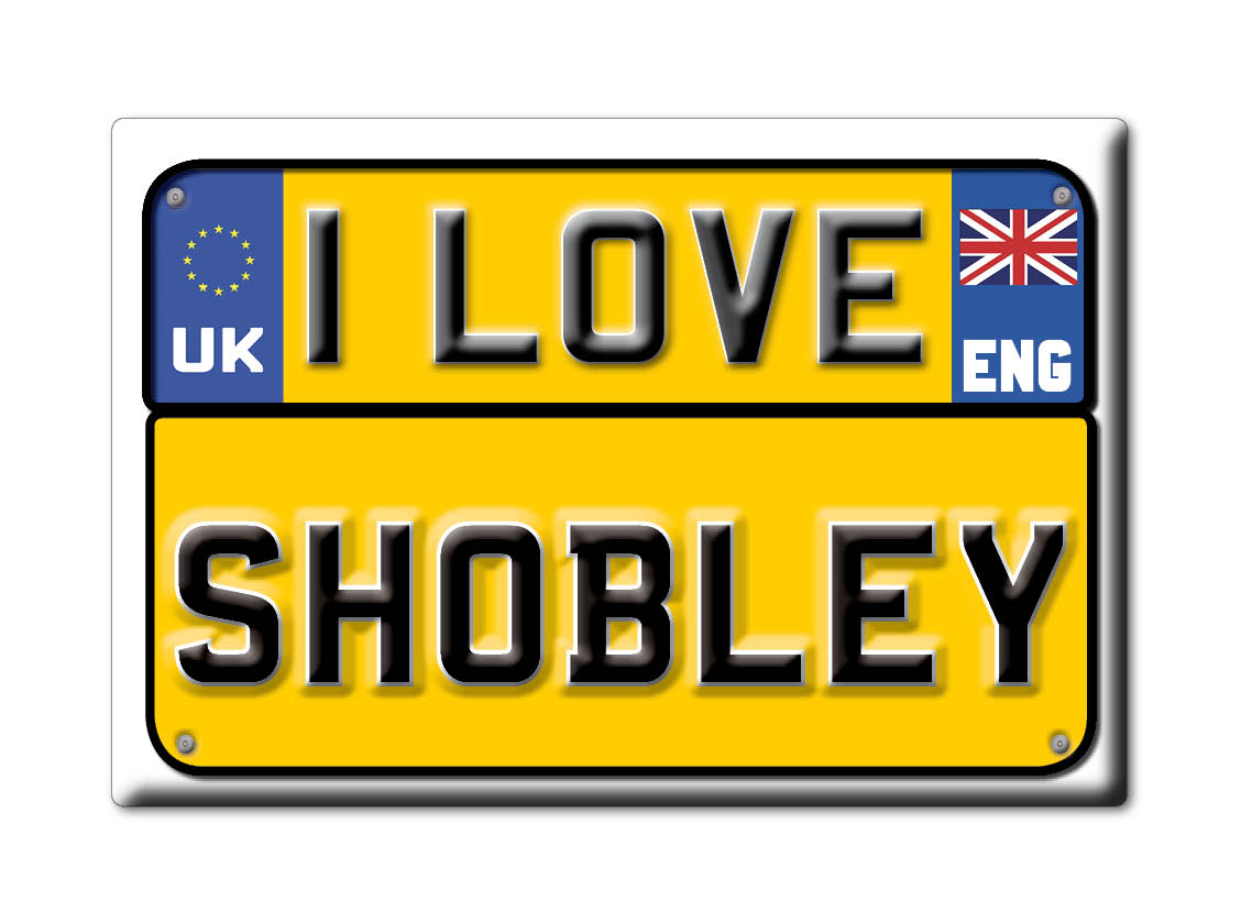 Shobley, Hampshire, Inglaterra - Imán de nevera I Love Souvenir Reino Unido Idea de regalo - Imagen 9 de 14