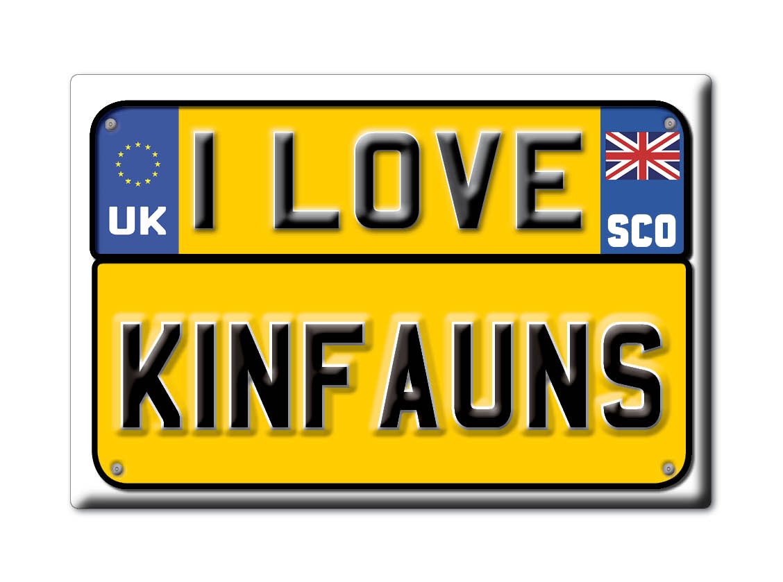 Kinfauns, Perth And Kinross, Scotland - Fridge Magnet I Love Souvenir Uk - Picture 9 of 14