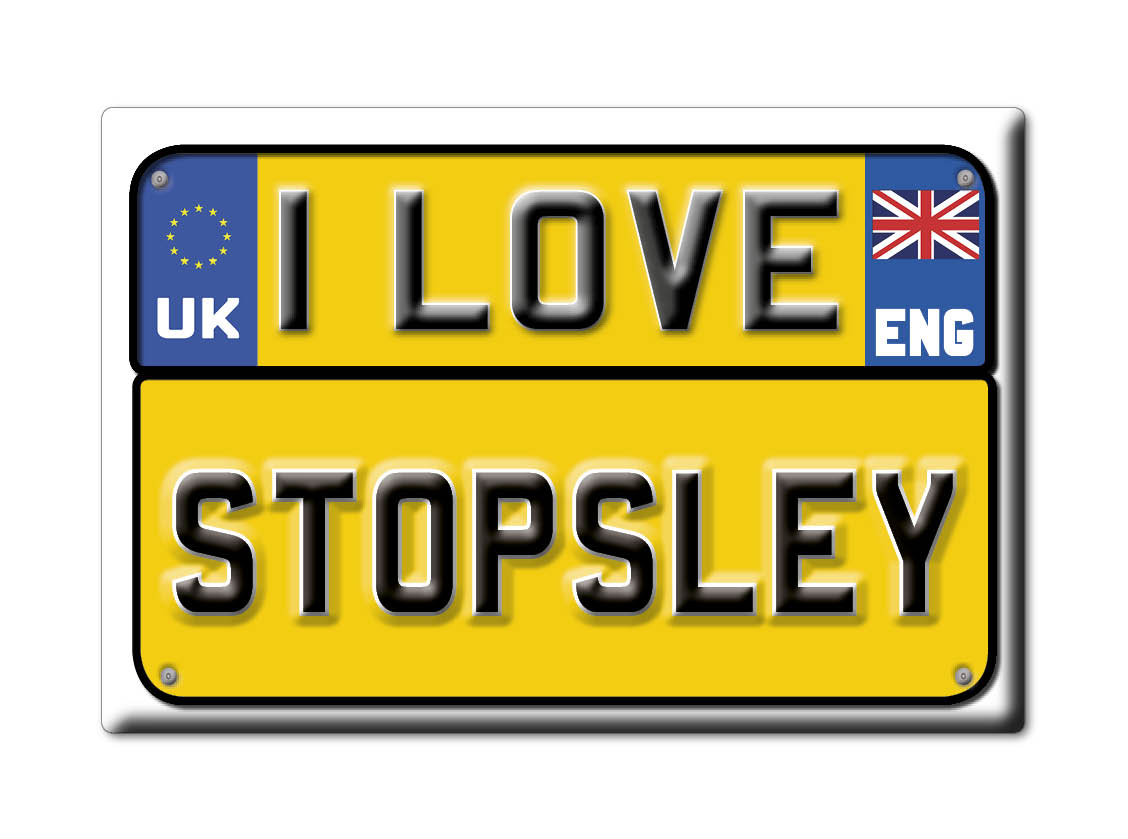 Stopsley, Bedfordshire, England - Fridge Magnet I Love Souvenir Uk Gift Idea - Picture 9 of 14